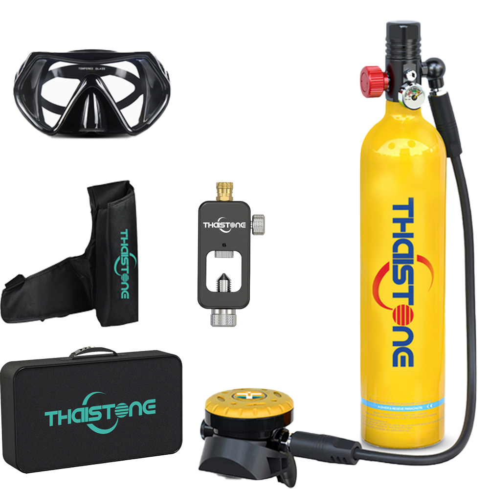 Aquatic Diving - THAISTONE-1L Taşınabilir Tüplü Dalış Tankı Sualtı